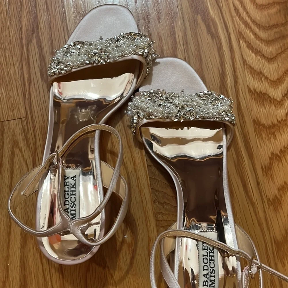 New Badgley Mischka Clara Heels. Size 8.5